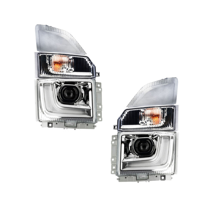 Isuzu NPR/NRR/NQR LED Headlight Set (2023-2024)