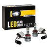 LED Headlight Bulbs — White, Plug & Play, 12V, Waterproof — Truck & Car Replacement (2-Pack) H11 H8