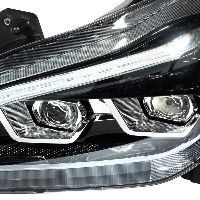 Kenworth T680 Next Gen Black Housing Headlight