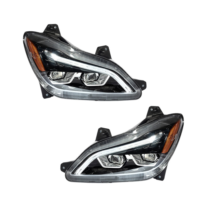 Kenworth T680 Next Gen Black Housing Headlight