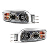 Aftermarket Headlight & Housing Bundle Compatible with Peterbilt® 388/389/367/567/589