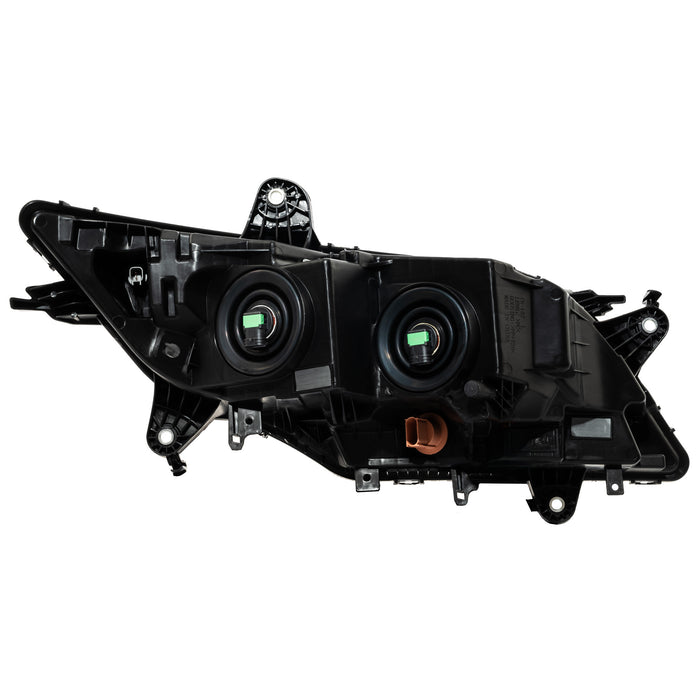 International MV Black Housing Headlight Assembly 4121489C92 - alternate angle