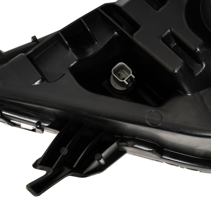 International MV Black Housing Headlight Assembly 4121489C92 - rear view
