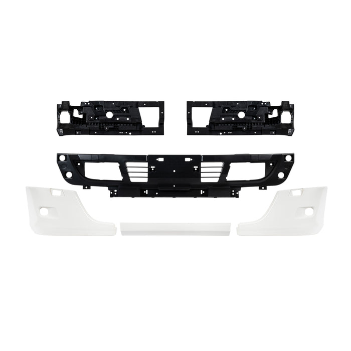 Isuzu NPR/NRR/NQR Complete Front Bumper 2025 7-55182-756-3 - close-up detail