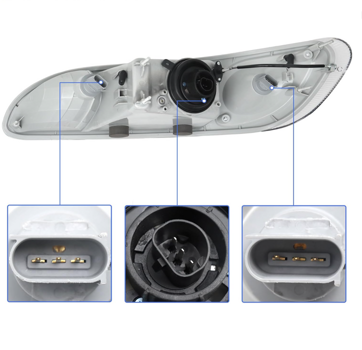 Aftermarket Headlight Assembly Compatible with Peterbilt® 386