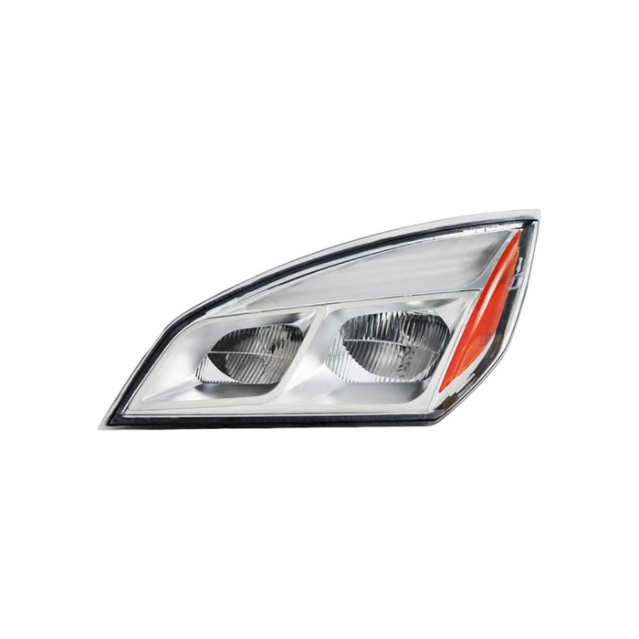 Freightliner Cascadia Chrome LED Headlight Assembly