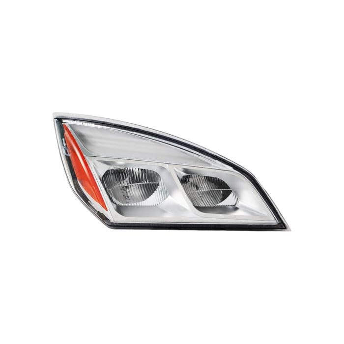 Freightliner Cascadia Chrome LED Headlight Assembly