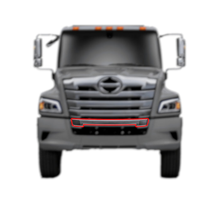 Hino XL Series Chrome Lower Grille Cover