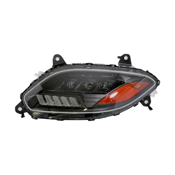 International LT625 Black LED Projector Headlight Assembly