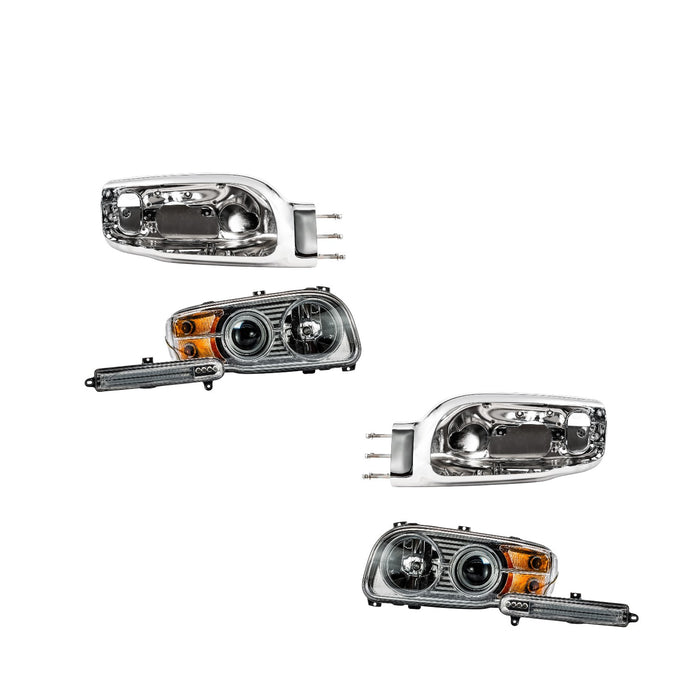 Aftermarket Bundle Compatible with Peterbilt 389 - side angle view