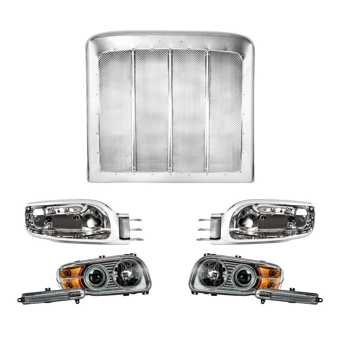 Aftermarket Bundle Compatible with Peterbilt 389 - front view