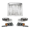 Aftermarket Headlight & Housing Bundle Compatible with Peterbilt® 388/389/367/567/589