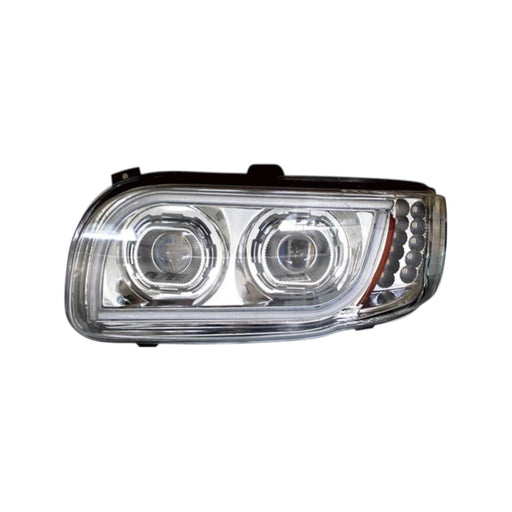 Aftermarket LED Chrome Headlight Compatible with Peterbilt® 388/389/367/567