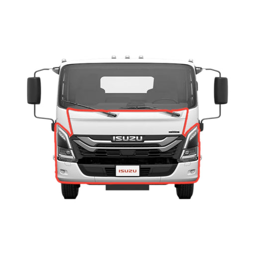 Isuzu NPR/NRR/NQR Front-End Refresh Kit (2025) - Grille, Headlight Set, Bumper & Wiper Panel