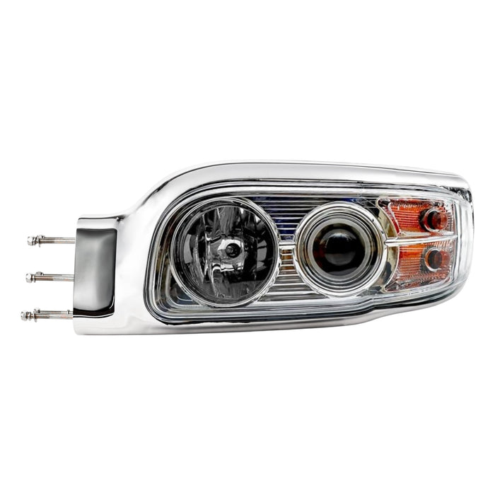 Aftermarket Grille & Headlight Assembly Bundle Compatible with Peterbilt® 388/389/367/567/589