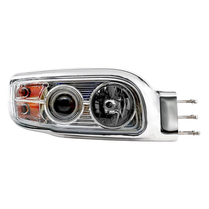 Aftermarket Grille & Headlight Assembly Bundle Compatible with Peterbilt® 388/389/367/567/589