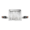 Aftermarket Grille & Headlight Assembly Bundle Compatible with Peterbilt® 388/389/367/567/589