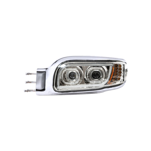 Aftermarket LED Chrome Headlight Bundle Compatible with Peterbilt® 388/389/367/567/589 P54-6166-11R (Copy)